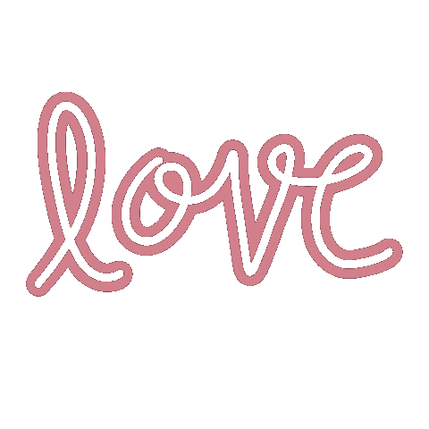 In Love Pink Sticker