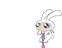 TheArtOfAnne kawaii bubble powerpuff girls ppg Sticker