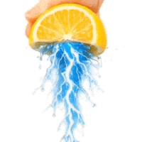 Vessa_Art blue aesthetic energy glow Sticker