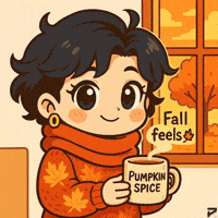 Pumpkin Spice Hana GIF by Persona