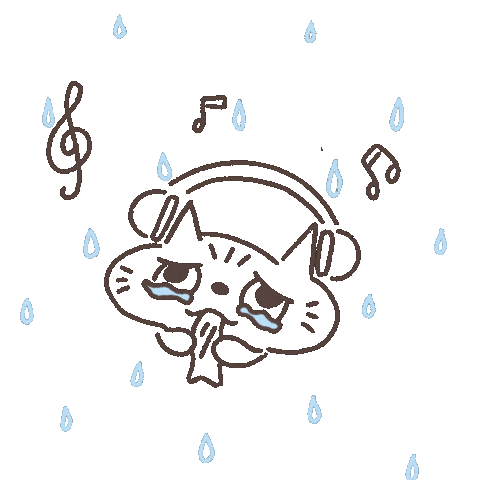 Sad Cat Sticker