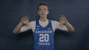 Byu Basketball Gocougs GIF by BYU Cougars