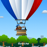 France Paris GIF by Hugo.fm