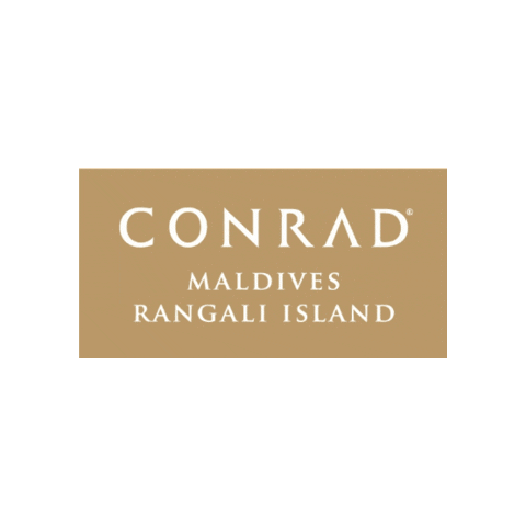Conrad_Maldives giphygifmaker conrad conrad maldives conrad maldivas Sticker