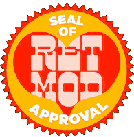 Seal Approval Sticker by RetMod