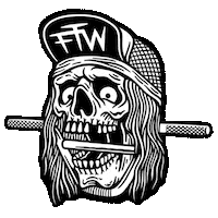 FTWShredCompany rider bmx motocross send it Sticker