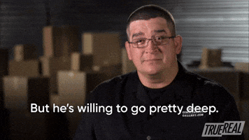 He's Willing To Go Pretty Deep