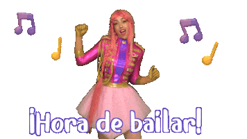 Baile Notas Musicales Sticker by Luli Pampin