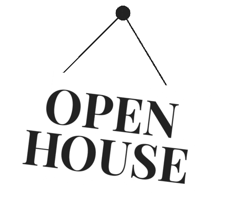 Open House Sticker by Home Sweet Home