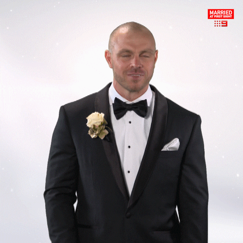 Channel 9 Reaction GIF by Married At First Sight Australia