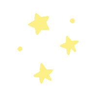 Stars Sparkle Sticker by Arianna Testi