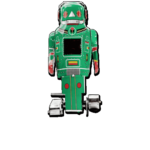 Robot Ai Sticker by BeeCat Creative