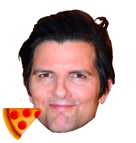 Apple Tv Pizza Sticker by Anne Horel