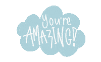 Happy Cloud Sticker