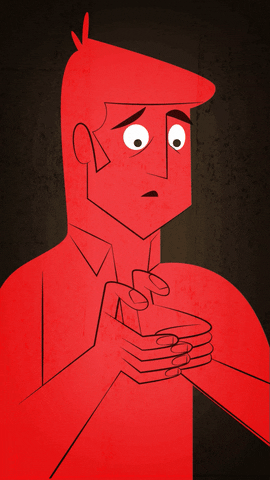 Clarin_ giphyupload illustration anxiety ansiedad GIF