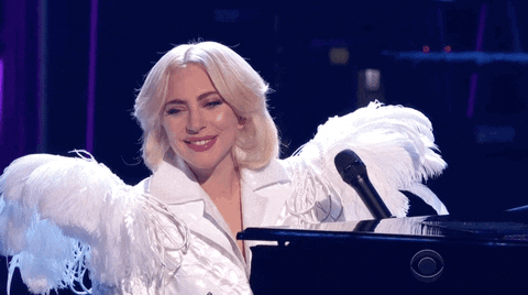 lady gaga elton john tribute GIF by Recording Academy / GRAMMYs