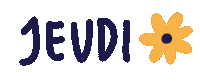 Jeudi Sticker by La Minute Freelance