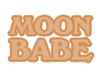 Moon Babe Sticker by Lori Haberkorn