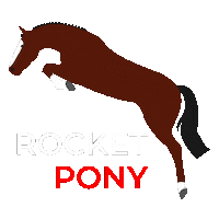 Rocket Showjumping Sticker by My Horseback View