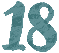 Number Advent Sticker by Pani Dominika