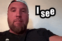 Tell Me How You Really Feel I See GIF by Mike Hitt