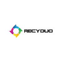 RECYDUO trash recycle garbage reciclar Sticker