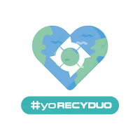 RECYDUO trash recycle reciclar savetheplanet Sticker