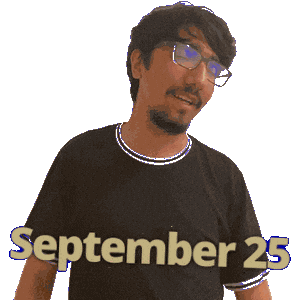 September 25Th Sticker