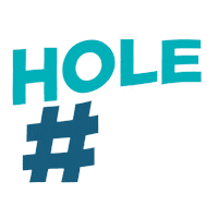 Hole Sticker by HGVSocial