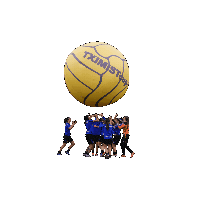Giant Ball Sticker by TXIMIST