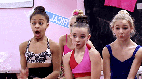 Dance Moms Gasp GIF by Lifetime Telly