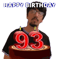 93 Years Old Sticker