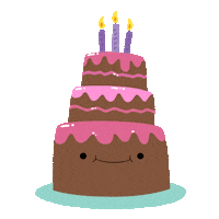 Happy Birthday Smile Sticker