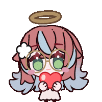 HunniHime love happy anime kawaii Sticker