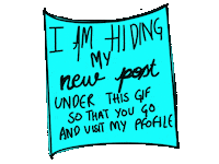 New Post Sticker