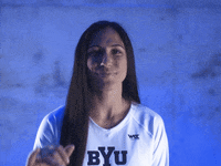 Ncaa Volleyball Sport GIF by BYU Cougars