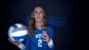 Sport Volleyball GIF by BYU Cougars