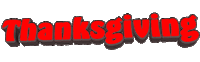 text thanksgiving Sticker
