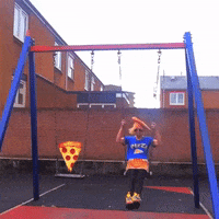 Swinging Dominos Pizza GIF by Anne Horel