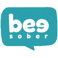 Sobriety Sticker by Bee Sober