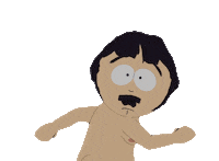 Randy Marsh Running Sticker by South Park