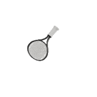 Tennis Racquet Sticker by Dobel Tequila