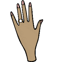 the knot yes Sticker by How He Asked