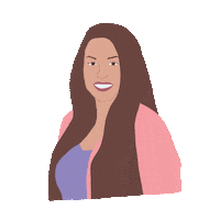 Happy Illustration Sticker