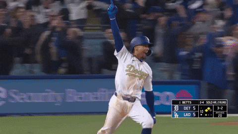 Celebrate Home Run GIF by MLB