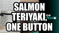Salmon Teriyaki, One Button | Rice Robot