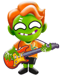 Chips Guitarra Sticker by Zumbitos