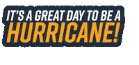 Hurricanes Canes Sticker by Georgia Southwestern State University