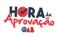 Oab Sticker by Hora da Aprovação