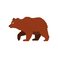 BLOX-app crypto bear bearish bear market Sticker